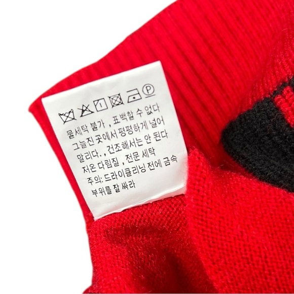 Master Bunny Women’s Knit Sweater Vest Golf Wear V-Neck W/Logo Embroidery  Large - Picture 5 of 7